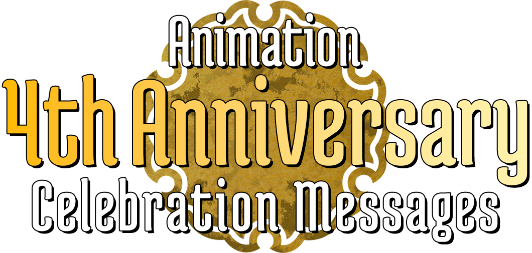 Animation 4th Anniversary Celebration Messages